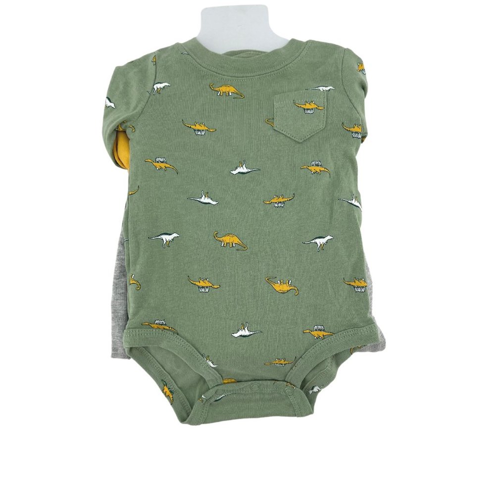 Carter's Baby |  Boy's 4 Piece Set | Construction & Dinosaur Theme | Size 12M